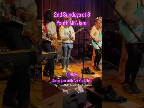 November Youth Mo’Jam moments at 2nd Sundays at 3! #seattledrumschool