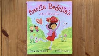 Ash reads Amelia Bedelia's First Valentine by Herman Parish illustrated by Lynne Avril