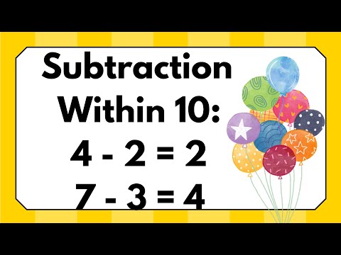 Subtraction within 10