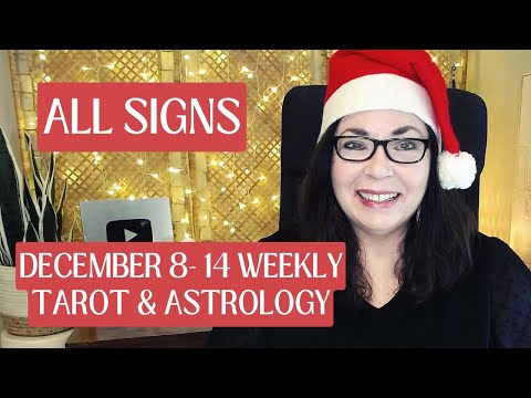 All Signs: Cosmic Chaos or Clarity? Astrology & Tarot Weekly for Dec 8-14 🌕✨ Stella Wilde