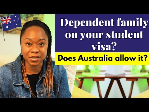 AUSTRALIAN VISAS THAT ALLOW YOU TO BRING DEPENDENT FAMILY MEMBERS