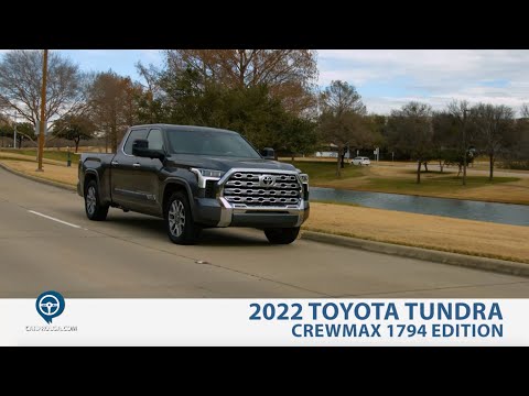 2022 Toyota Tundra 1794 Edition CrewMax Test Drive and Review