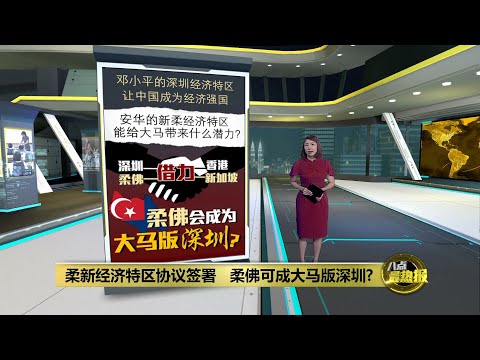 柔新经济特区协议签署   柔佛可成大马版深圳?  | 八点最热报 09/01/2025