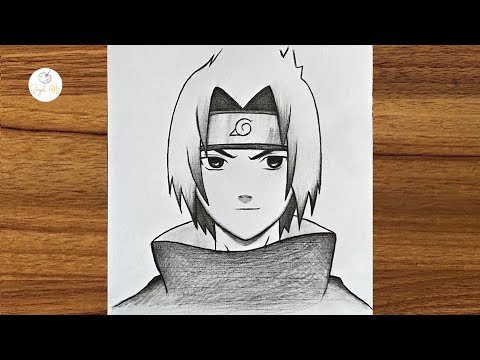 How To Draw Sasuke Uchiha step by step || How to draw anime for beginners  || Easy anime drawing