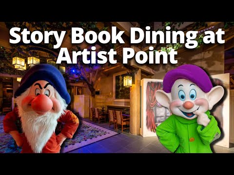 Story Book Dining at Artist Point Disney's Wilderness Lodge