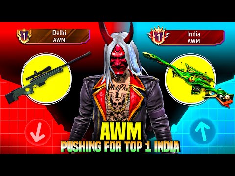 Pushing Top 1 Title In Awm | Free Fire Solo Rank Pushing With Tips And Tricks | Ep-6