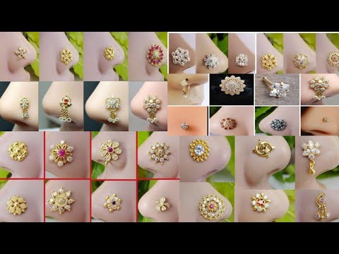 Nose Pin Designs | Bridal Nose Pin Designs | Gold Nose Pin | GR Fashion