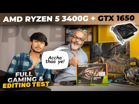 Best Budget Gaming PC Build 2024 🔥 PC Build Ryzen 5 3400G + GTX 1650 GPU