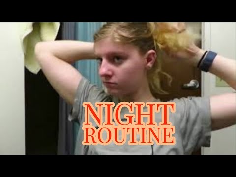 Nighttime Routine of a College Student