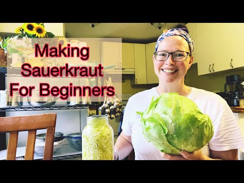 How to make Sauerkraut for Beginners | PNW