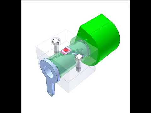 Increasing oscillating angle by helical joints