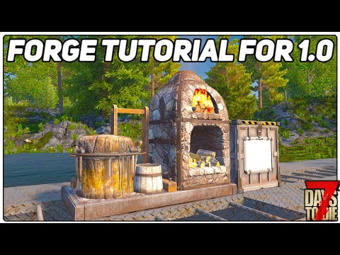 How to Unlock and Use Forges in 7 Days to Die 1.0