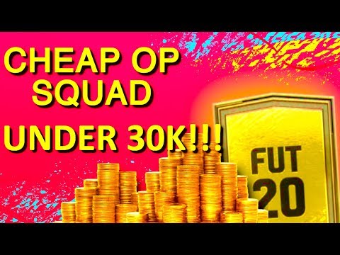 FIFA 20 CHEAPEST OP FUT SQUAD - BEAST ULTIMATE TEAM SQUAD UNDER 30K!