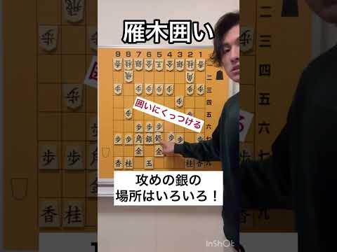 「雁木囲い」の作り方【これで完璧 将棋の戦法】