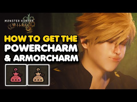 MH Wilds - How To Get The POWERCHARM & ARMORCHARM