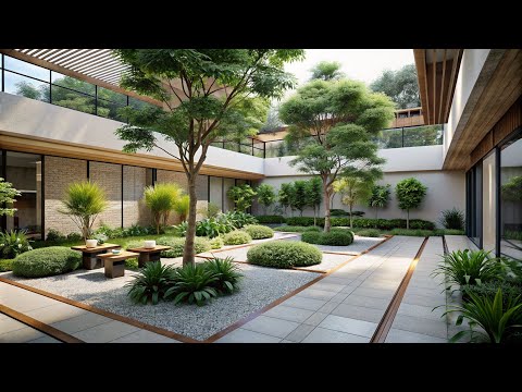 Modern Courtyards | Original Design Ideas for Your Private House