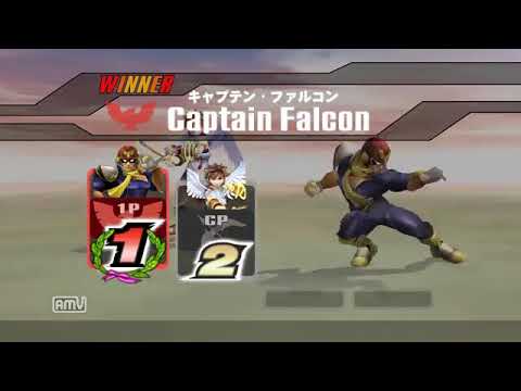 スマブラX ぽん(ガノンドロフ) VS サイヤ(キャプテン・ファルコン)