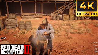 RDR 2 Brutal Moments 4K PC Gameplay by Game Trend* #gaming #rdr2