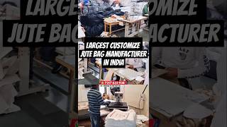 Jute Bag manufacturing in Delhi | largest jute bag supplier and wholesaler #shorts #viral