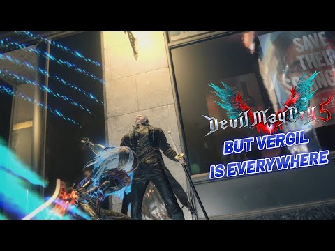 DMC5 but EVERY enemy is Vergil...