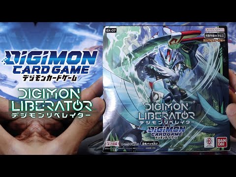 DIGIMON CARD GAME EX7 DIGIMON LIBERATOR Booster Box Opening FULL DIVE TO A NEW CHAPTER