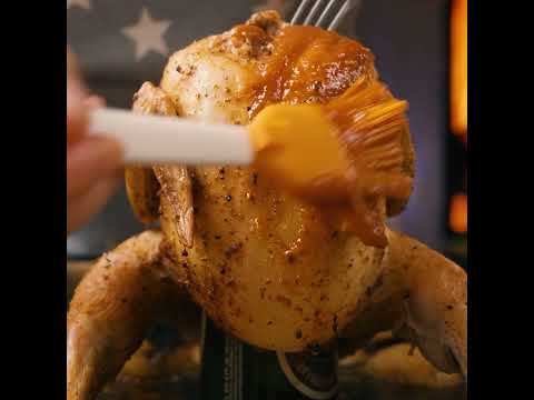 Beer can chicken! Delicious!