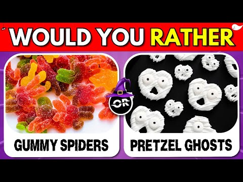 Would You Rather...? 🎃🍬 | Halloween Themed Candy Edition! 🍭