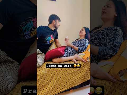 Kissing Prank On Wife 😜😂 #shorts #jatinsheetalprank #comedy #pranking