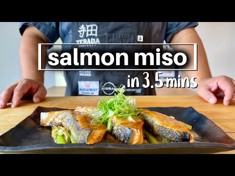 How To Make Salmon Miso In 3.5 Minutes