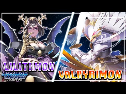 Digimon Card Game : Lilithmon (Purple) VS Valkyrimon (Red)