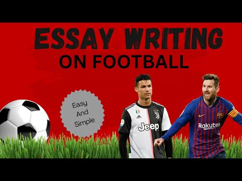 Simple English Paragraph On Football | Football Essay Writing | English Essay