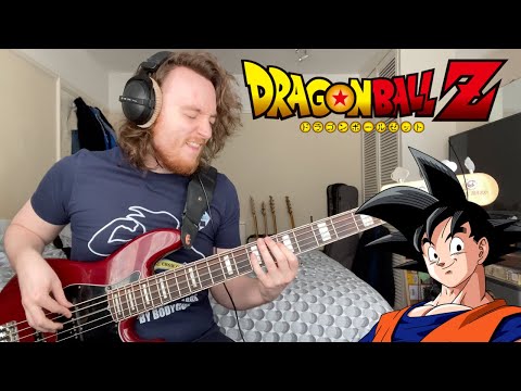 『Dragon Ball Z (Dub)』OP (Bass Cover) - Rock The Dragon