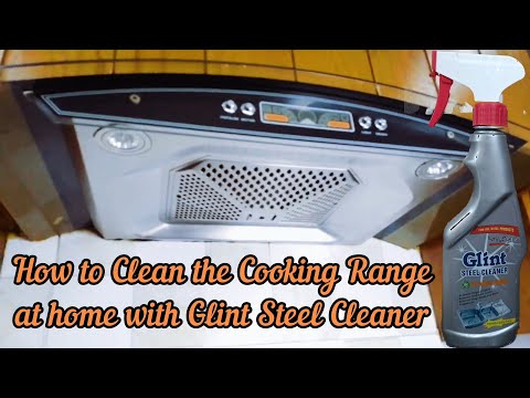 My Day Time Routine | How to clean the cooking range at home | Glint Steel Cleaner Review 👍