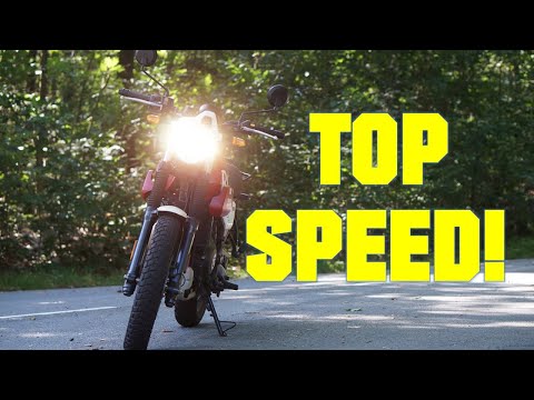 ROYAL ENFIELD SCRAM 411 - TOP SPEED WITH GPS