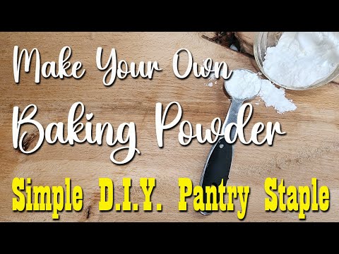 Whip Up Your Own Baking Powder At Home: D.i.y. Pantry Staples!