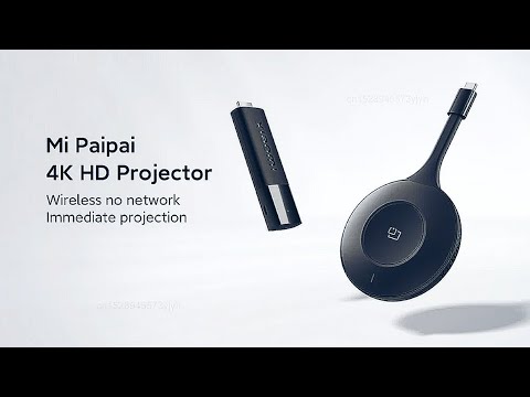 Xiaomi PaiPai 4K Wireless Projector Unboxing