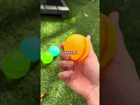 have you ever heard of reusable waterballoons?