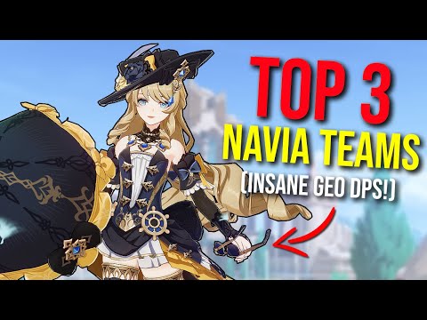 TOP 3 BEST Navia Teams YOU NEED TO TRY! | Genshin Impact (4.3)