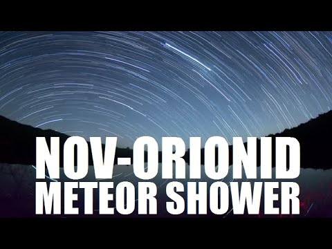 November Orionid Meteor Shower 2024