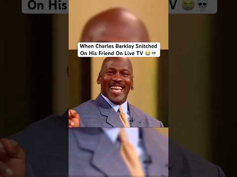 Charles Barkley Snitched On His Friend