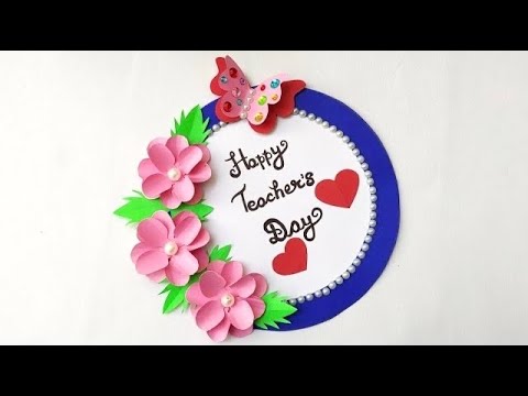 DIY - Happy Teacher’s Day Card | Handmade Card For Teachers Day