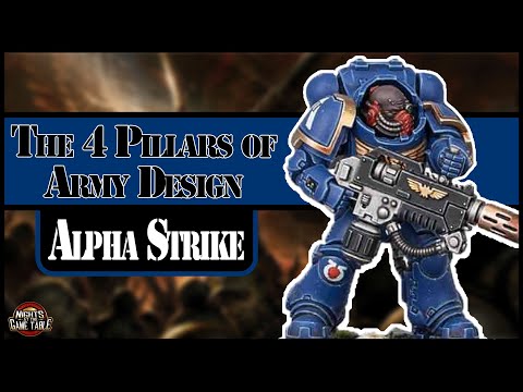 How to Build a Winning 40k List | 4 Pillars Of Army Design: Alpha Strike