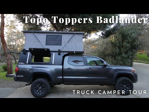 Tacoma Truck Camper Tour:  Topo Topper's Badlander