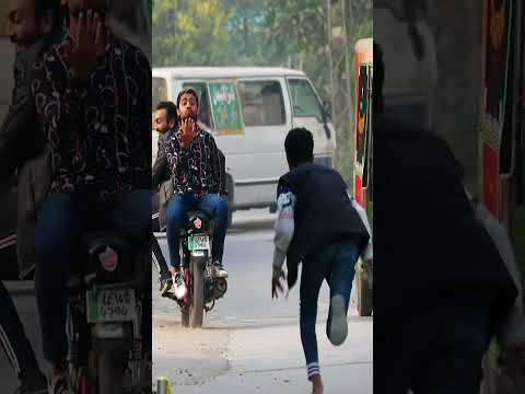 Water Balloon Prank on Bike Part 11 || By Aj Ahsan ||