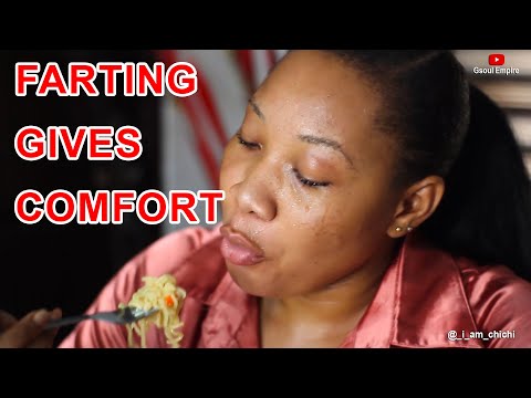 Fart Gives Comfort!!! - Hot Lady Enjoying Her Life