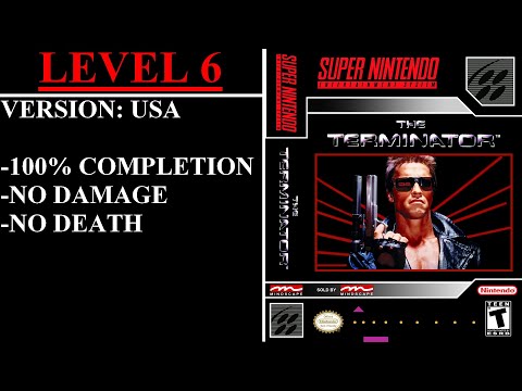 The Terminator [USA] (Super Nintendo) - (Level 6 | Ending)