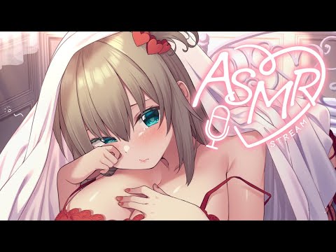 【 ASMR 】絶対に永眠できる💓Ear Massage/Sleep Whispering/KU100【ホロライブ/赤井はあと】