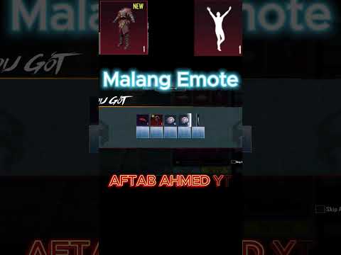 Malang Emote | Bloodhawk Warrior Set Crate opening | #youtubeshorts