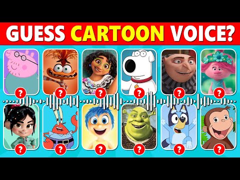 Guess the Cartoon Voice Quiz - Part 2