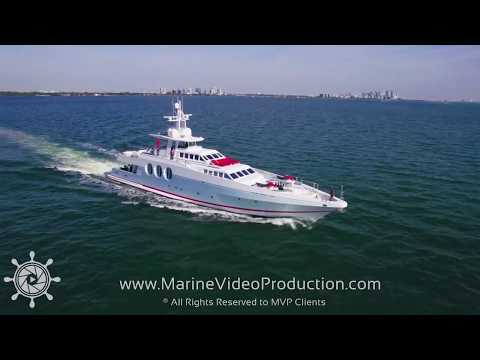 122' OceanFast "Never Say Never" Boat Video Tour by Marine Video Productions